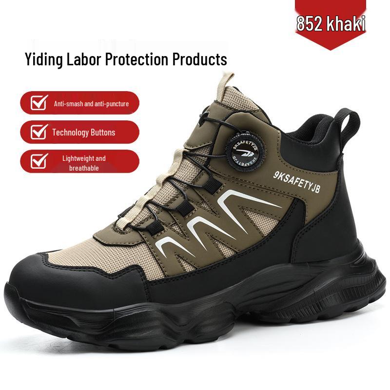 All-Season Anti-Smash & Puncture-Resistant Comfort Safety Shoes for Labor Protection