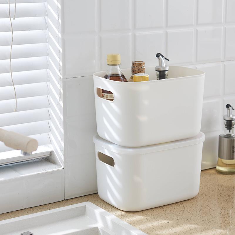 Durable Japanese Storage Box: Drop-Resistant, Food-Grade Plastic for Clothes & Kitchen Organization