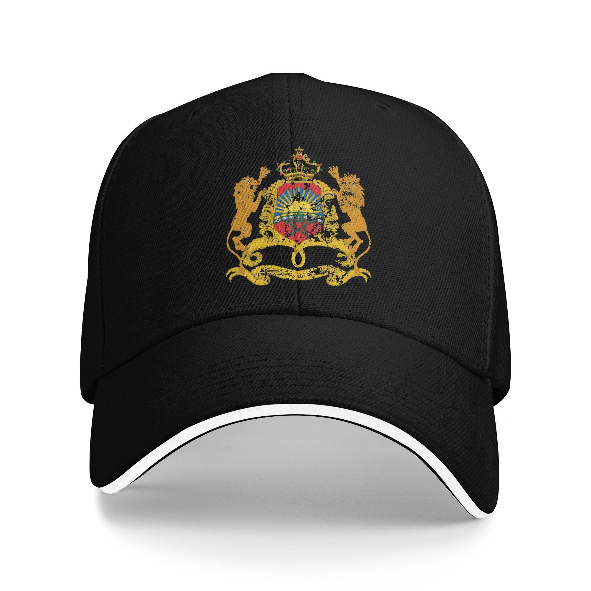 Morocco Maroc Sun Baseball Cap Summer Unisex Women Design Trucker Hat Sunscreen Trendy Hiking Fishing Snapback Cap One Size