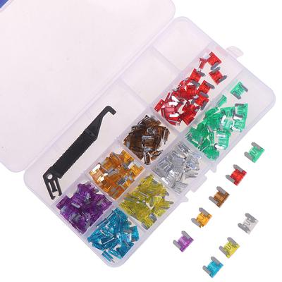 Kit fusibili a lama mini a basso profilo per auto micro 100X Micro Auto 3A5A7.5A10A15A 20A25A30A
