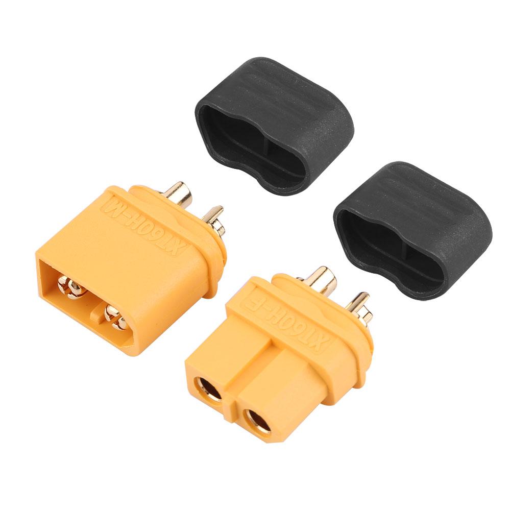 

1 Pair XT60H Connectors XT60+ Plugs Male Female for LiPo Battery RC Accessory
