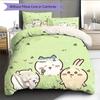 Usagi2 Pattern Bedding Quilt Set Home Decoration Gift (1 * Duvet Cover + 2 * Pillowcase Without Core)