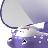 Pool Float Seat Swimming Ring Inflatable Infant Swimming Ring Kids Water Float Training Equipment with Sun Canopy for 6-36 Month