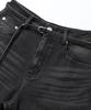 UCLA Women'S Basic Brush Balloon Fit Denim Pants [Dk-Grey] (Uc9Dp51)
