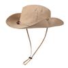 Hiking Bucket Hat Men and Women Summer Sunscreen Tooling Hat Breathable Outdoor Fishing Camping Western Cowboy Hat