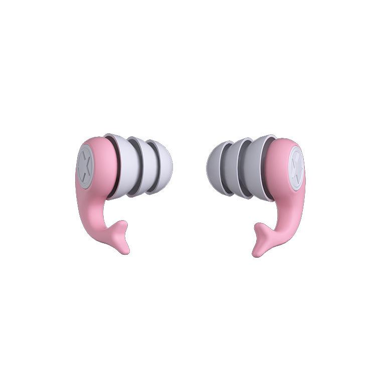 Soundproof Silicone Earplugs: Noise Reduction for Sleep, Waterproof, In-Ear Protection
