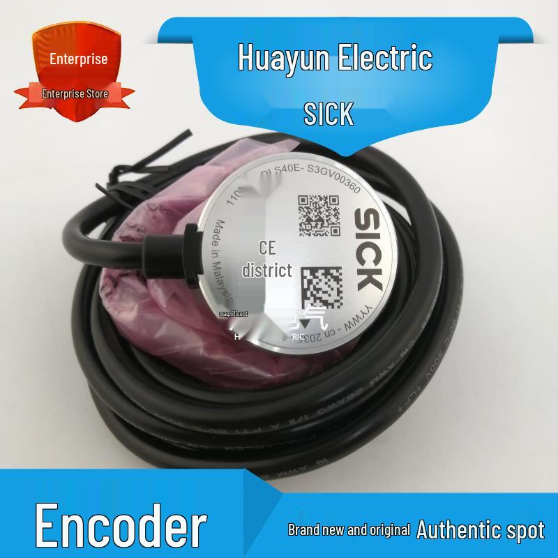 DLS40E-S3GV00360 SICK Incremental Encoder, Solid Shaft, Genuine DLS40E-S3GV00360