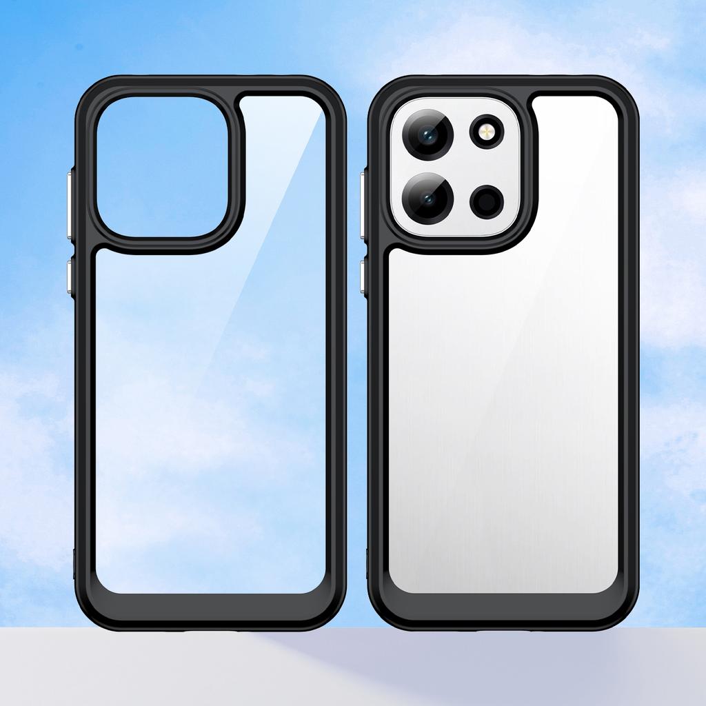 For Oneplus Turbo 6 Clear Case Oneplus Turbo 6 Cover Coque Funda Hard Translucent Soft Frame Phone Bumper Oneplus Turbo 6