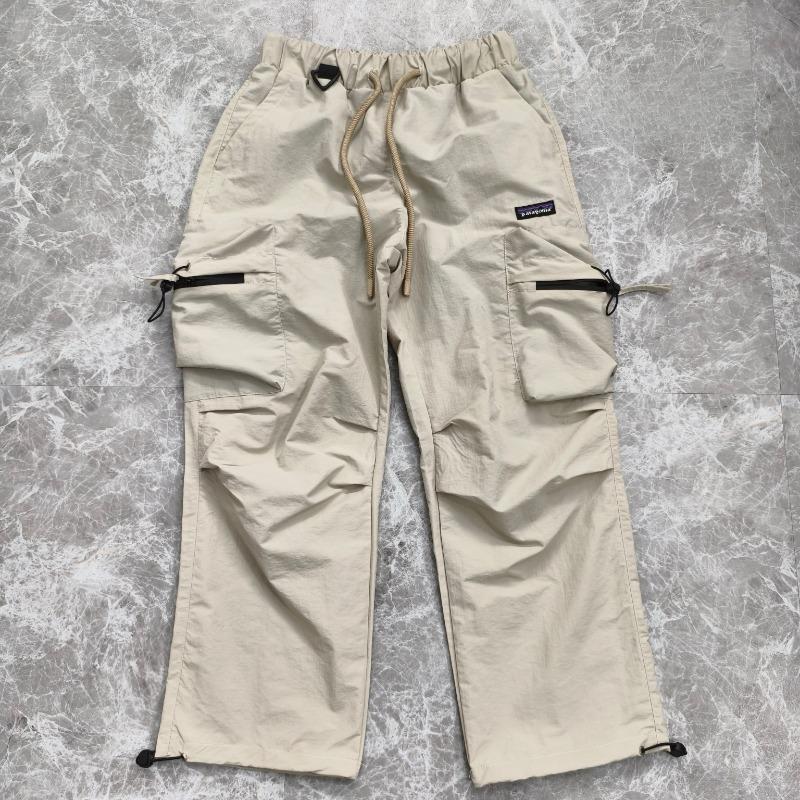 EastRogue Outdoor Functional Windbreaker Pants, Waterproof Breathable Drawstring Pleated Paratrooper Pants, Casual Long Pants for Men and Women.