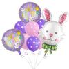 Easter Balloon Decorations Kit  Bunny & Egg Cartoon Design, Party & Home Easter Decorations Set
