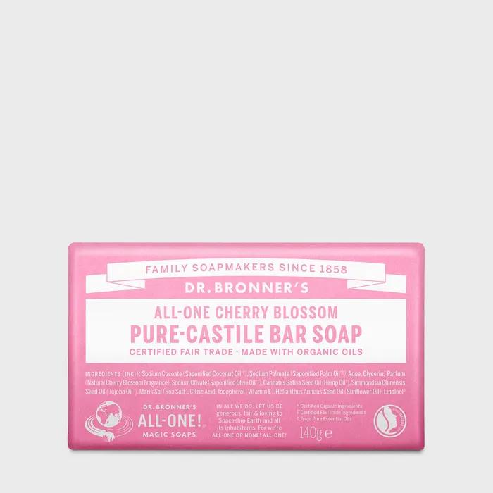 Cherry Blossom Pure Castile Bath Soap 140g