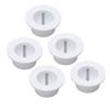 5pcs Surf Leash Plug Replacement Round Surfboard Longboard Cup Plug for Repairing