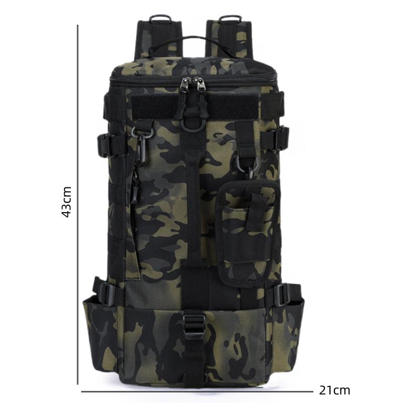 Multifunctional Fishing Tackle Backpack Waterproof Outdoor Bag with Rod Holders Durable Design For Camping Hiking Trave