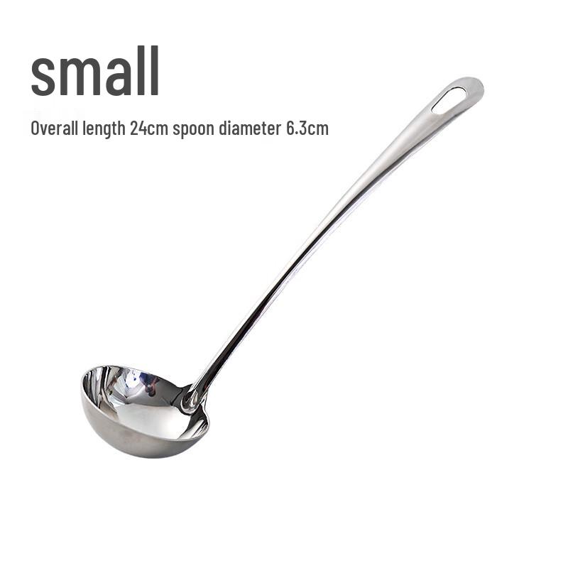 Zhao Ran Long-Handled Stainless Steel Soup Spoon