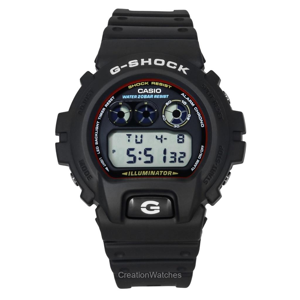 

Casio G-Shock Digital Bio-Based Resin Quartz DW-6900RL-1 200M Men s Watch чёрный