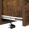 Nightstand Smoked Oak 42 x 41 x 56 cm Engineered Wood