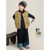 Youyou Boys' New Chinese Style Digital Print Cotton Vest