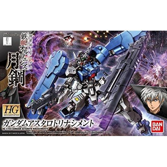 HG Mobile Suit Gundam Iron-Blooded Orphans - Tsukikou Astaroth Rinascimento 1 144 Skala Farbcodierter Kunststoffmodellbausatz