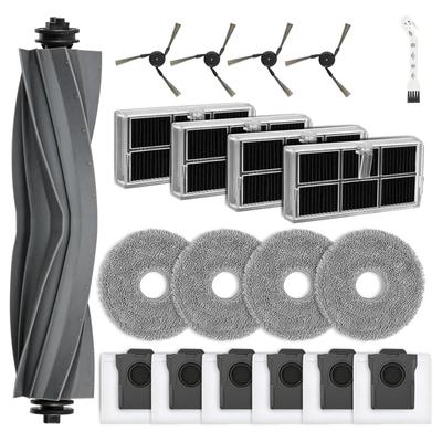 Pre Dreame X40 Ultra Complete Robotický vysávač Hlavná bočná kefa Hepa filter Mopová utierka Vrecká na prach Náhradné diely