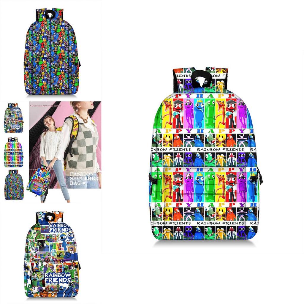 Roblox Rainbow Friends Backpack Lightweight Durable Adjustable Straps