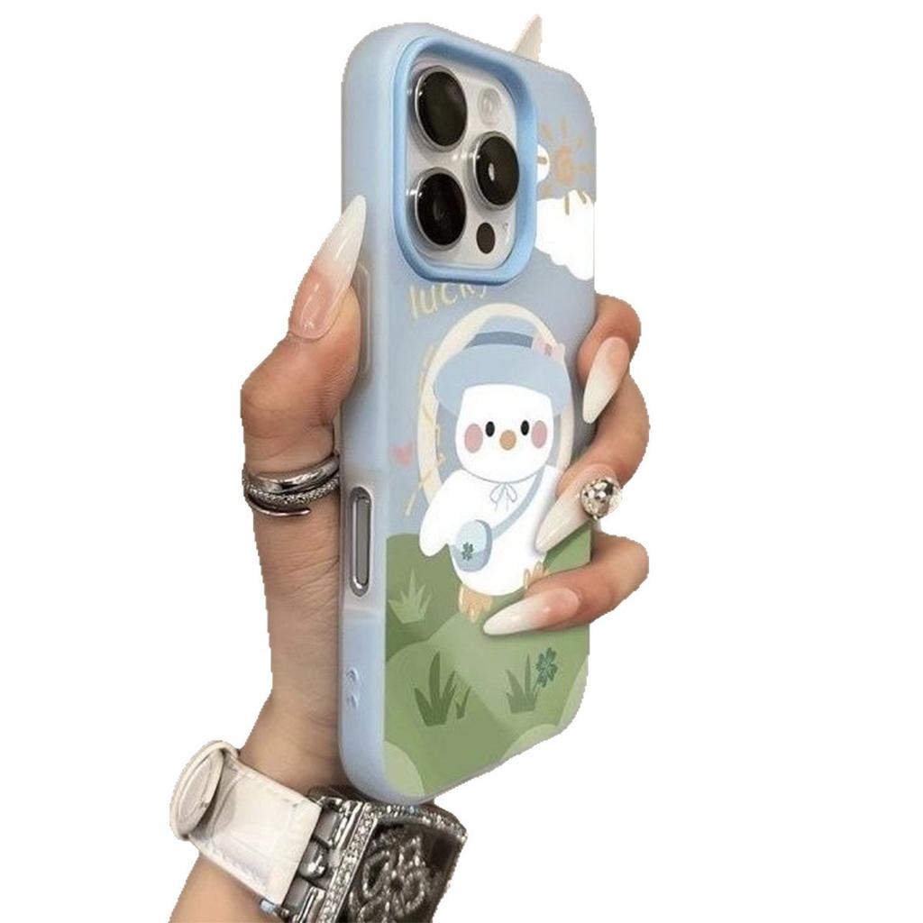 Dla Apple Etui Ochronne Jelly 2-w-1 Magnetyczne Etui na Telefon Huaqiangbei dla Etui na Telefon Apple Premium Crossbody Pełne Pokrycie