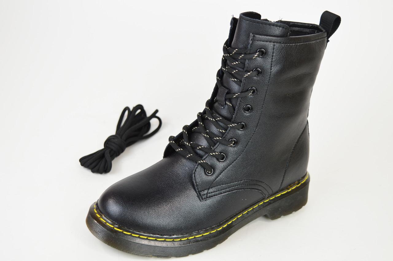 

Черевики V.I.konty 20216 36 Чорні шкіра 40 чорний