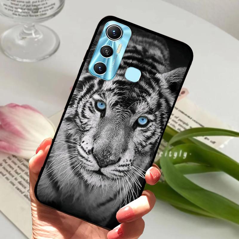 Für Infinix Hot 11 Hülle Coole Mode Wolf Hülle Weiche Silikon Handyhülle Für Infinix Hot 11 Hot11 X662 X662B X689F Hülle Bumper