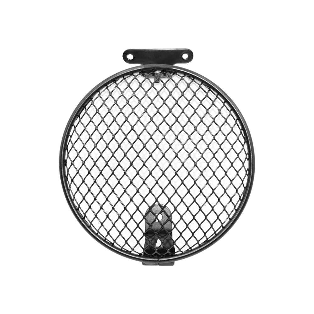 For BMW R12G/S R12 G/S 2025- R12 GS R12 G S Headlamp Grill Mesh Motorcycle Headlight Guard Grille Protection Cover чёрный