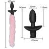 10 Frequency Fox Tail Anal Plug Vibrator Remote Control Adult Game Cosplay Vibrating Butt Plug Sex Toys for Couples Anus Dilator