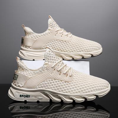 22 Summer Hollow Single-layer Fly-woven Mesh Shoes Running Sports Shoes Breathable Casual Running Shoes Generation
