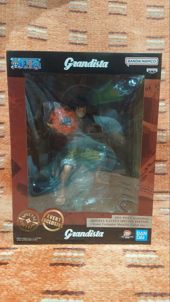 [USED] One Piece Figure Luffy Special Grandista Overseas Exclusive Overseas Authentic