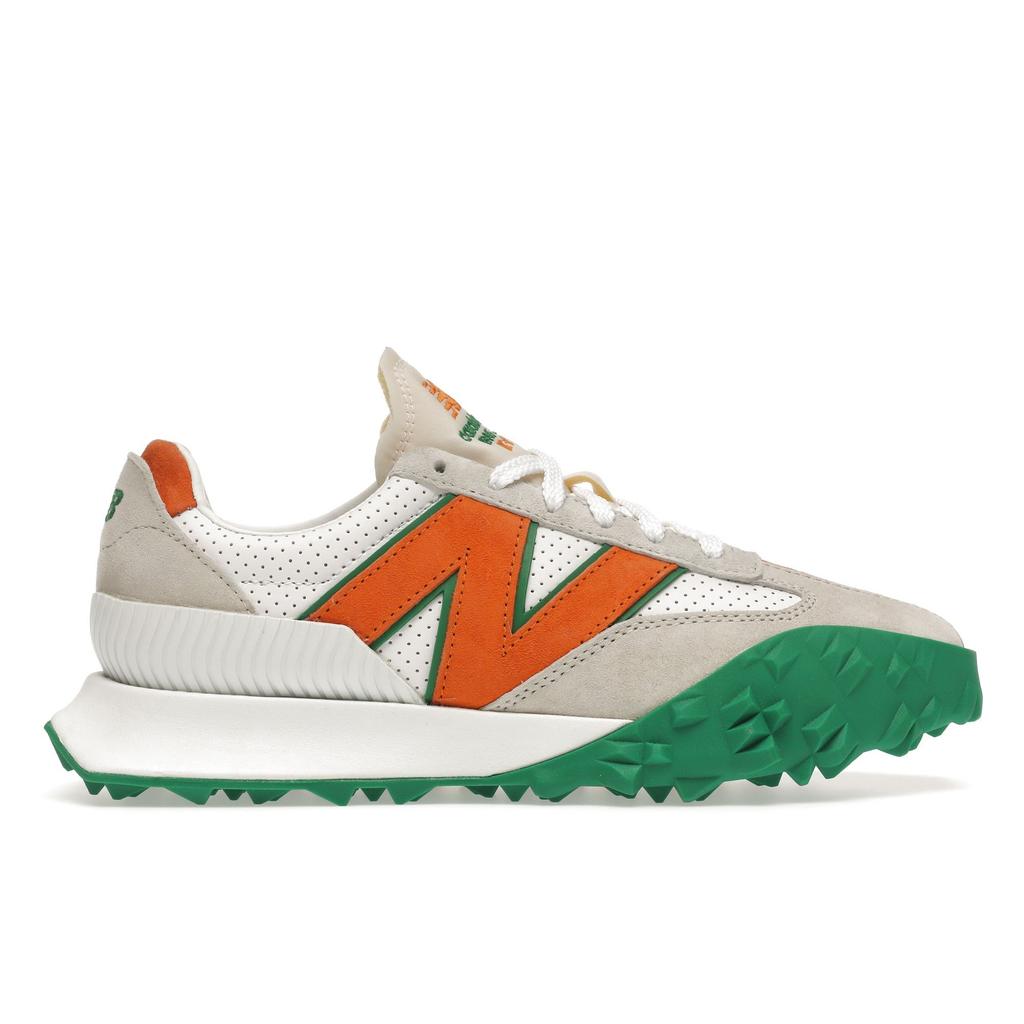 Casablanca X New Balance XC-72 Orange Green Unisex Sneakers White UXC72CBD