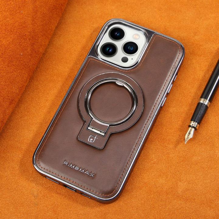 Custodia Magnetica di Lusso in Pelle per iPhone 16: Resistente alle cadute e compatibile con Apple 17 ProMax