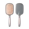 Professional Hair Care Custom LOGO Soft Bristle Massage Hair Brush Anti-Static Paddle Detangling Hair Styling Brush for Smooth