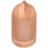 200ml Mini Hollow Humidifier with Night Light USB Powered Aroma Diffuser 5V Light Wood Grain