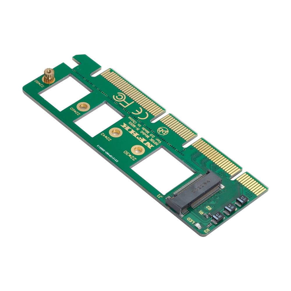Xiwai NVME AHCI SSD NGFF To 16x X4 Adapter for XP941 SM951 PM951 A110 M6e 960 EVO SSD M-Key PCI-E 3.0