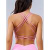 2025 New Back Shaping Running Exercise Underwear Women's High-Strength Yoga Vest Bubble Wrap Gathering Bra Fitness