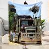 Kw Heavy Trucks Blanket Comfortable Great For Bed Picnics Chair For All Occasions Digital Print Gift For Travel Home Birthdays
