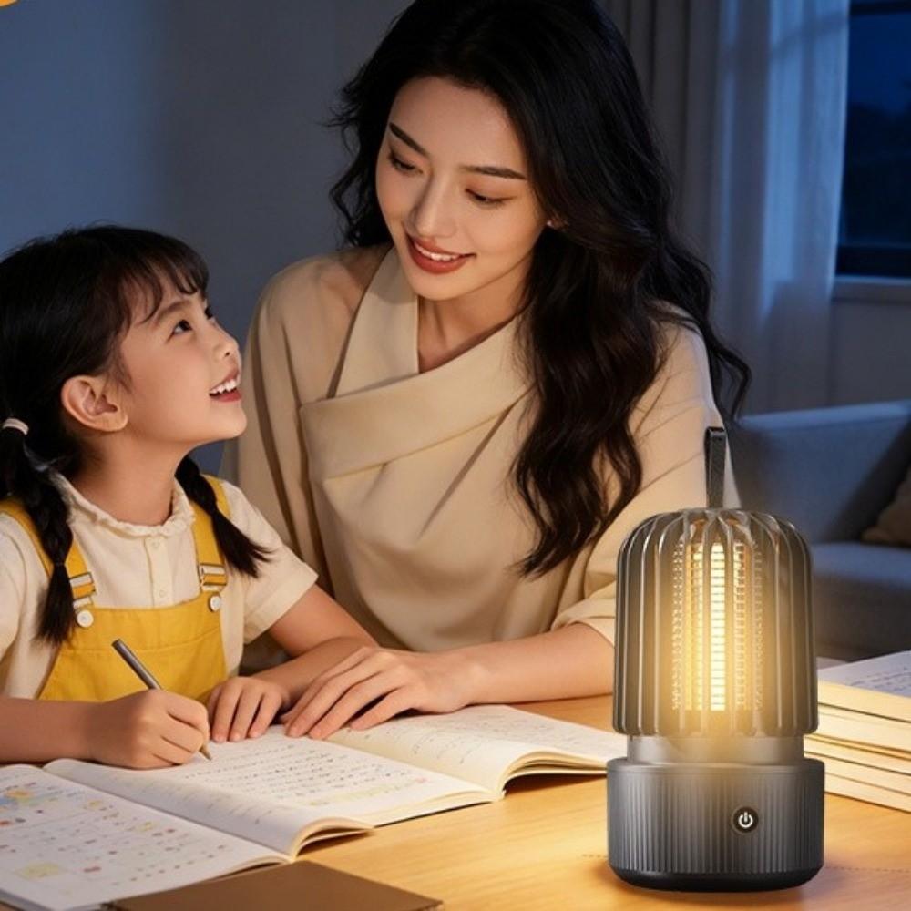 2 in 1 Electric Mosquito Lamp USB Charging Electric Shock Mosquito Killer Killer Lamp  Outdoor