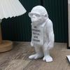Monkey Gorilla Sculpture Home Decoration Creative Decoration Black and White Tag Modern DIY Mood Board Creative Furnishings