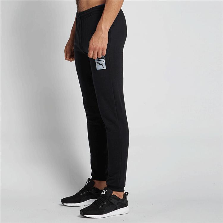 Puma Casual Knit Training Joggers Men Bottoms Black 574916-31