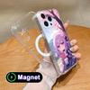 HSR Castorice Clear TPU Magsafe Mobile Phone Case for iPhone 17 16 15 14 13 12 11 Air Pro Max Plus Mini Colorful Cover