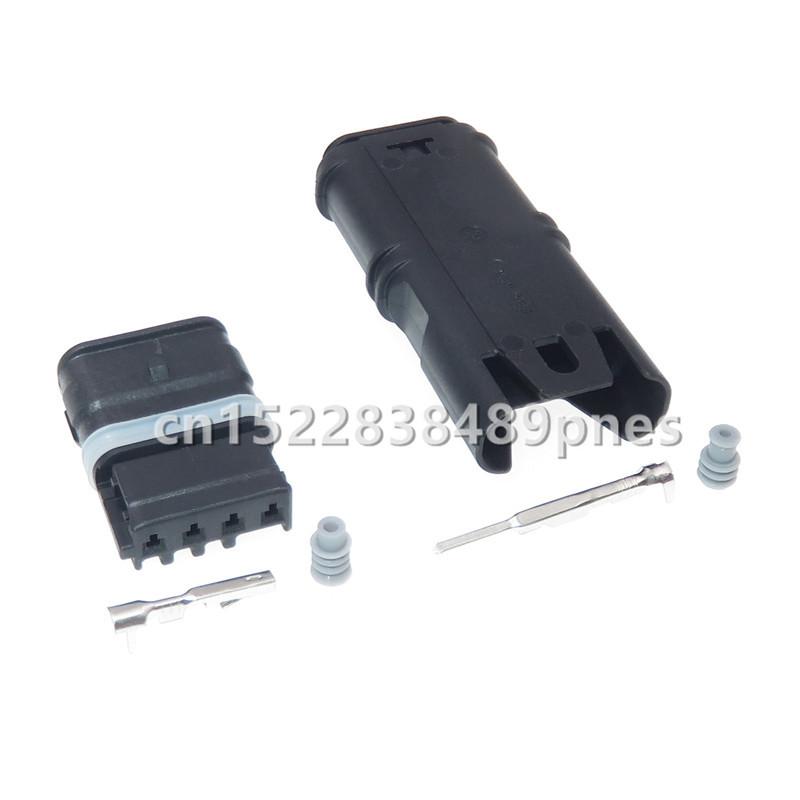 4 Pole Waterproof Connector Sealed Socket 872-440-501 872-536-501 For Auto Wire Plug