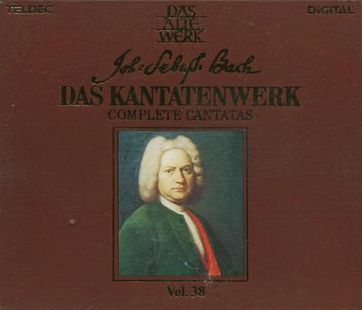 CD JOHANN SEBASTIAN BACH , KIM KASHKAS - Das Kantatenwerk  Complete Cantatas 835657 TELDEC 1986 Germany Classical Used