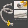 Huashunying 304 Stainless Steel Braided Faucet Hose