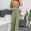 Women Vest and Pants Pajama Set Loungewear