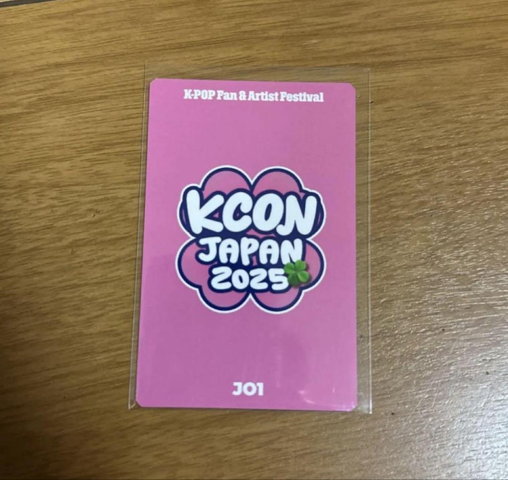 [USED] KCONJAPAN2025 JO1 Shoya Kimata