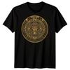 Aztec Calendar History Mens T-Shirt Ancient Mesoamerican Culture
