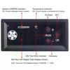 1Set 12V3A Digital Display Temperature Speed Chassis Noise Reduction 4-wire PWM Fan Temperature Control Speed Controller