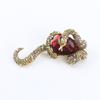 Stylish and Elegant Zodiac Animal Snake Brooch Personalized Luxury Accessory Pin Gift